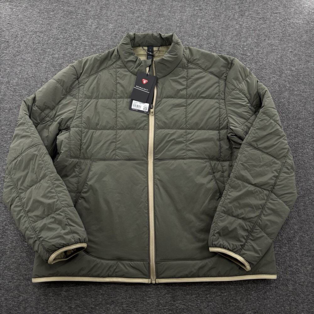 New Lululemon Route Ready Men's Lightweight Insulated Jacket Army Green Size XXL